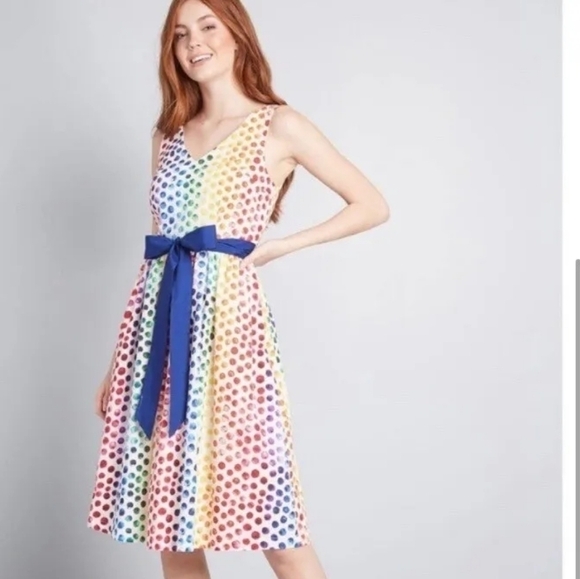 Modcloth Dresses & Skirts - Modcloth  Rainbow Dress